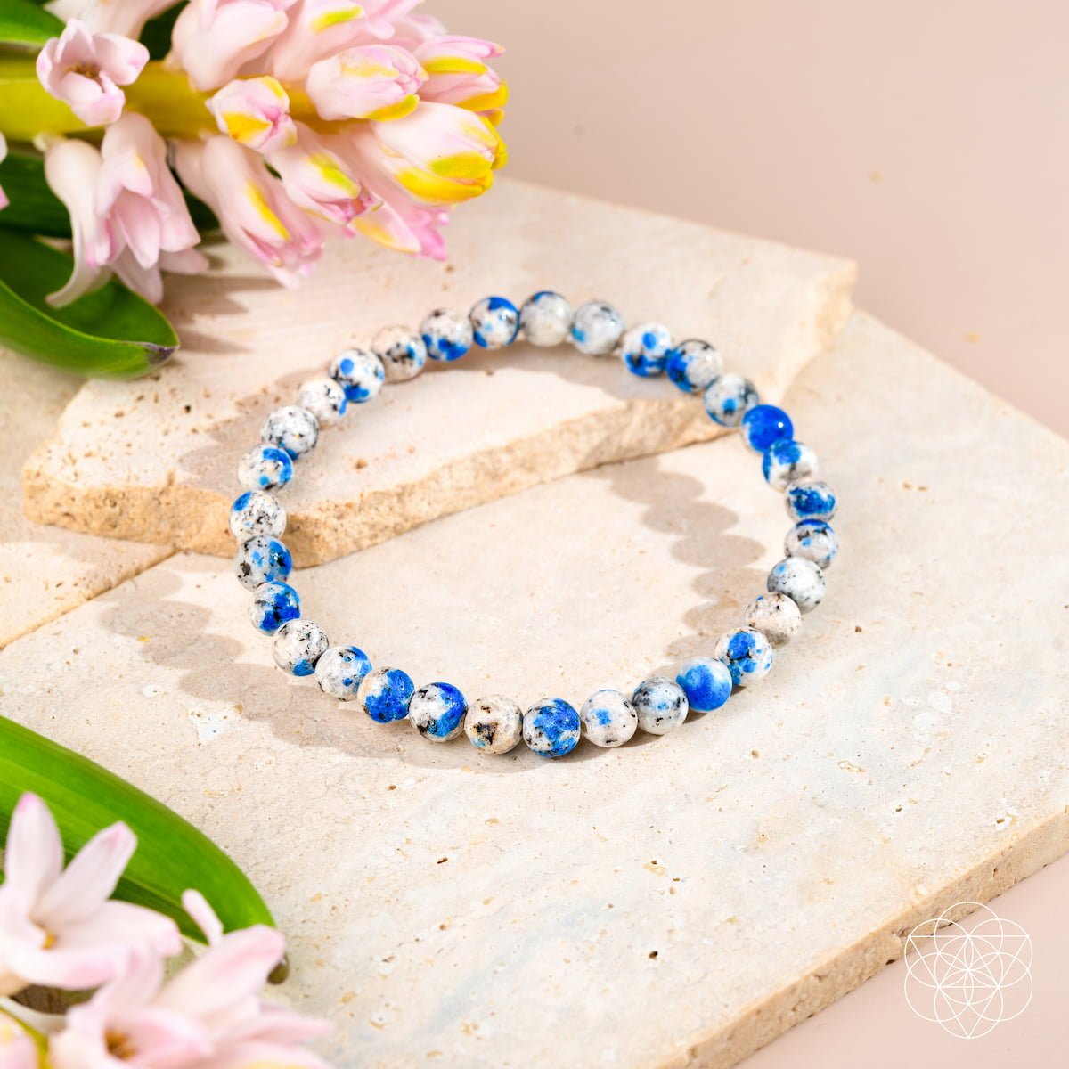 Rare K2 Stone Bracelet of Spiritual Adventure | 6mm by Conscious Items at Shirley Shoppe