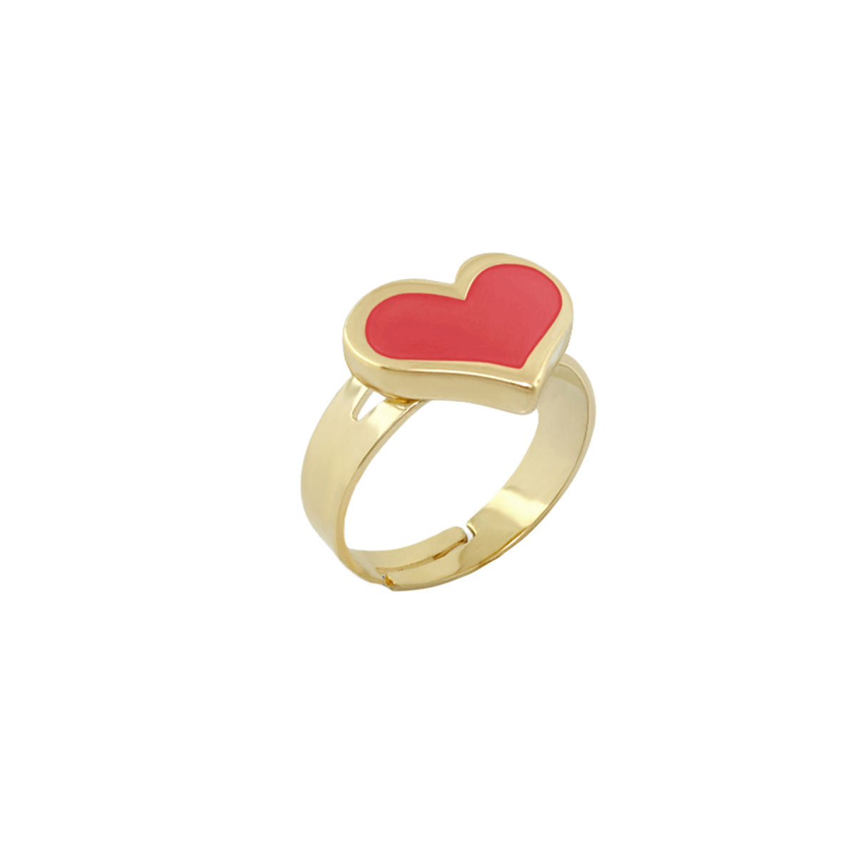 Heart Girls Stackable Ring
