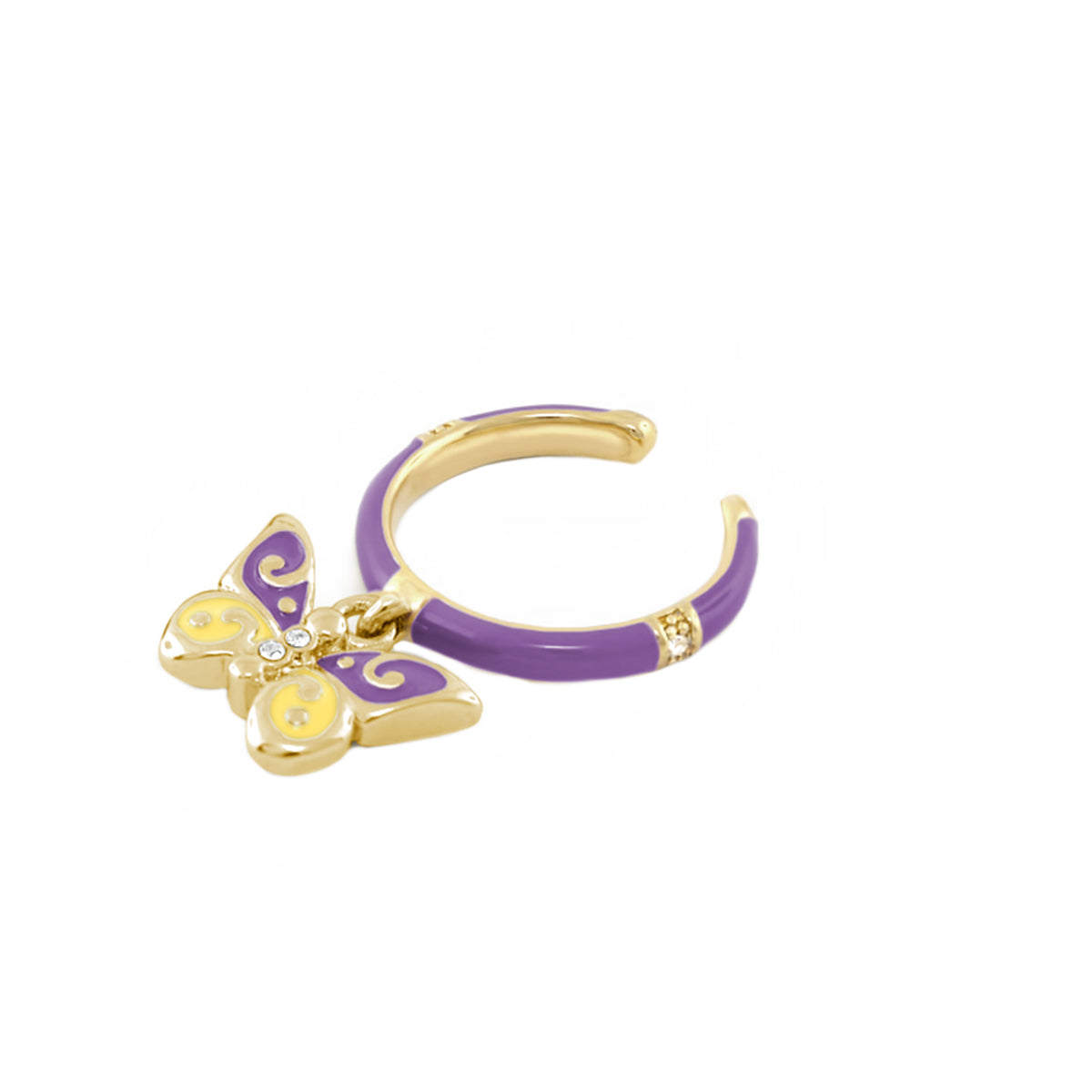 Butterfly Girl's Stackable Ring