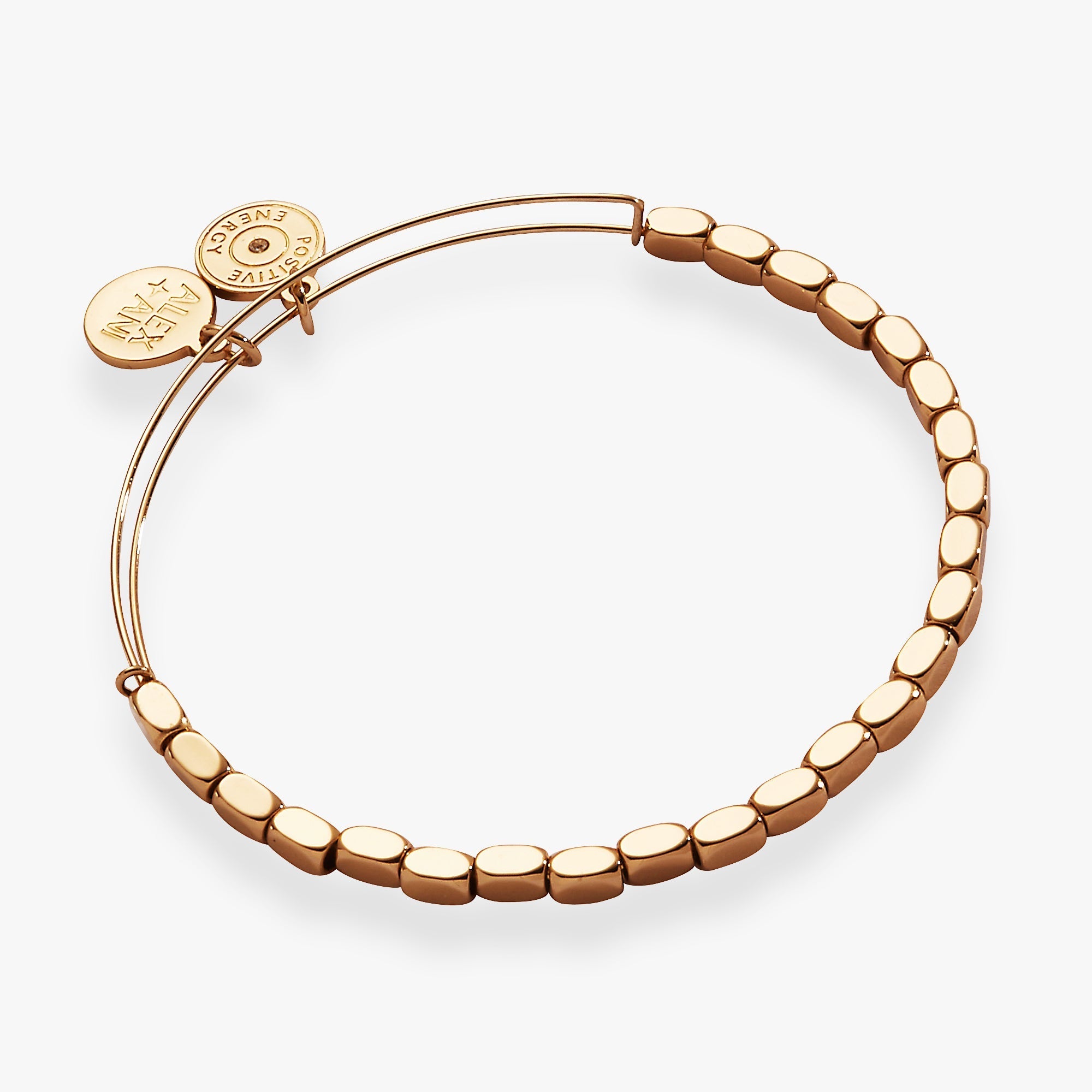 Rectangular Beaded Bangle by ALEX AND ANI at Shirley Shoppe