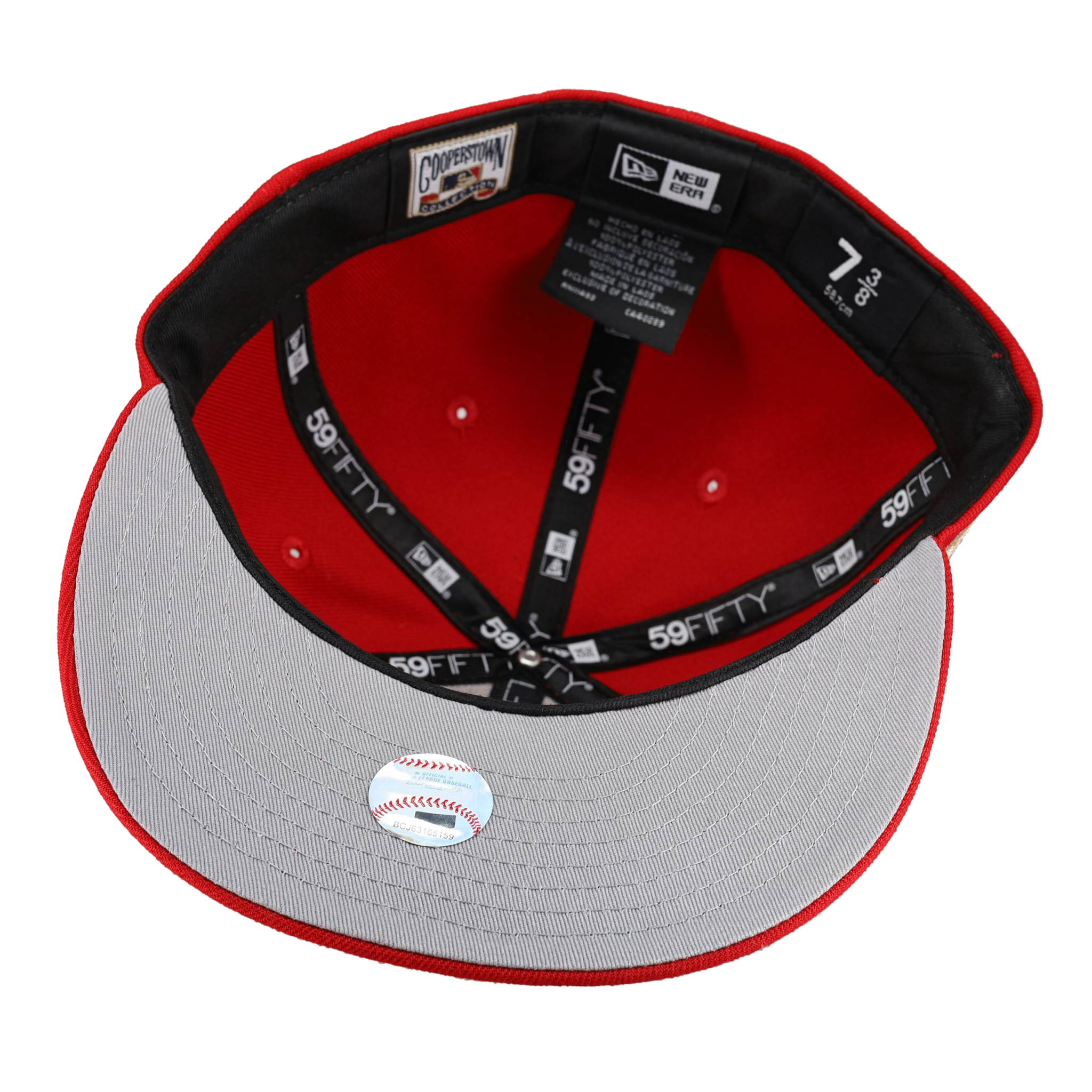 Seattle Mariners Red 30th Anniversary Patch 59Fifty Fitted Hat