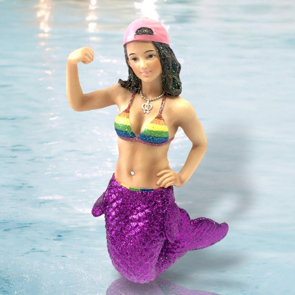 RETIRING Empowered Mermaid Ornament by December Diamonds by Quirks! at Shirley Shoppe