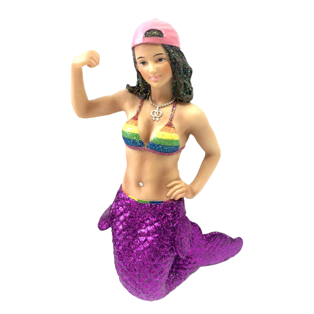RETIRING Empowered Mermaid Ornament by December Diamonds by Quirks! at Shirley Shoppe