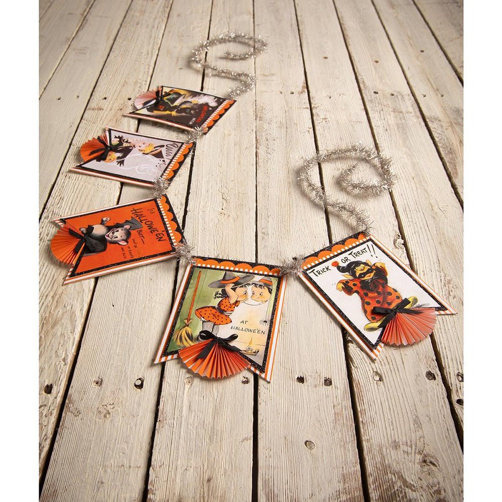 Retro Halloween Garland by Bethany Lowe Designs by Quirks! at Shirley Shoppe