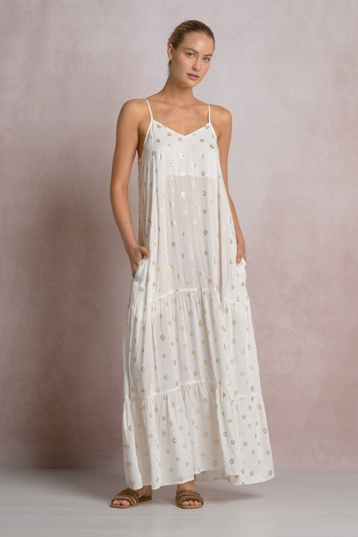Rhea Maxi White by Shop Elan at Shirley Shoppe