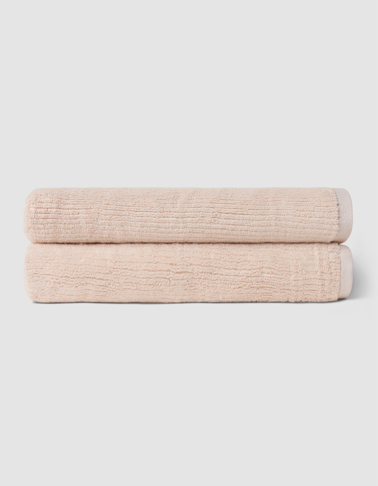 Ribbed Terry Bath Towel Set by Cozy Earth at Shirley Shoppe