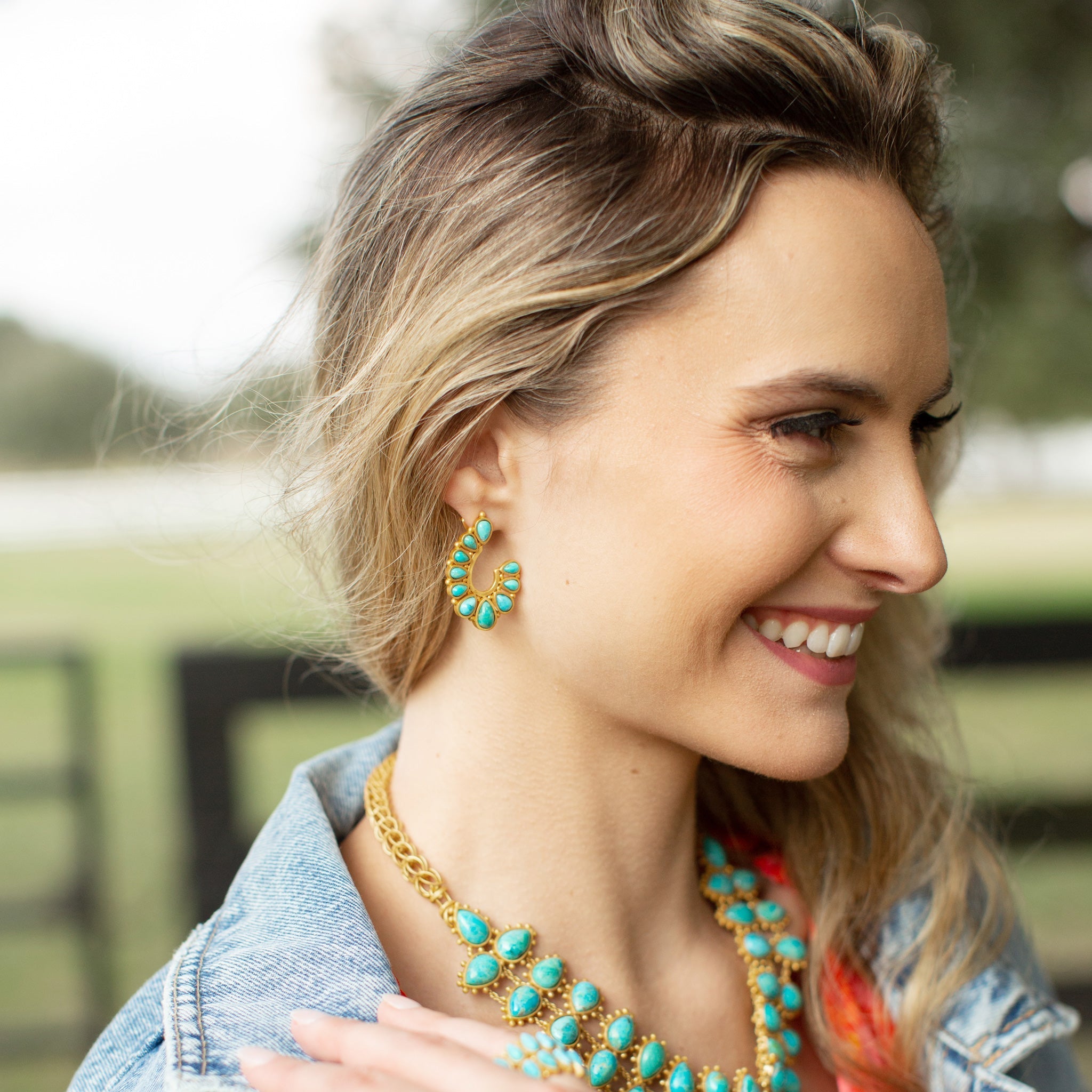 Riverbend Earrings by Christina Greene at Shirley Shoppe