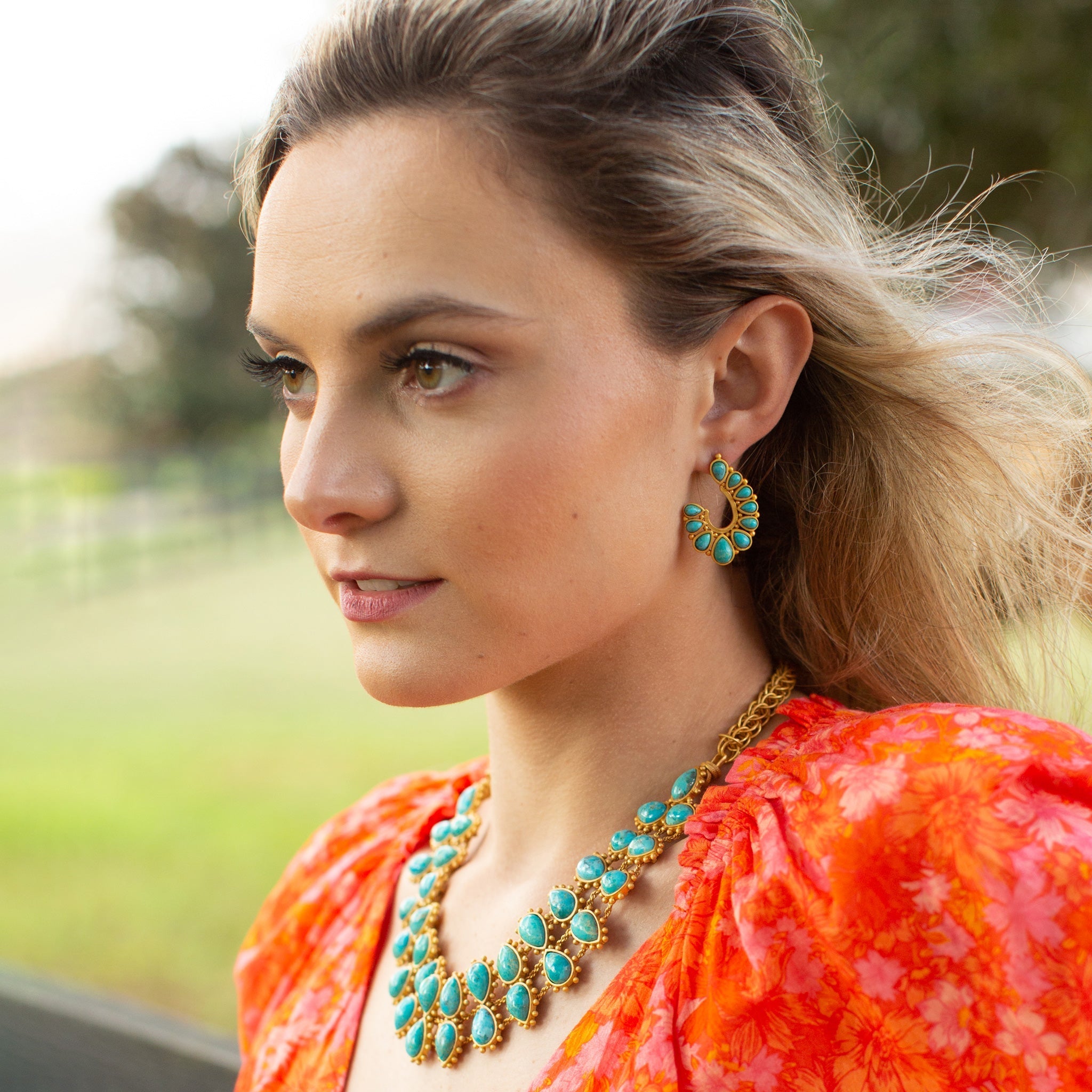 Riverbend Earrings by Christina Greene at Shirley Shoppe
