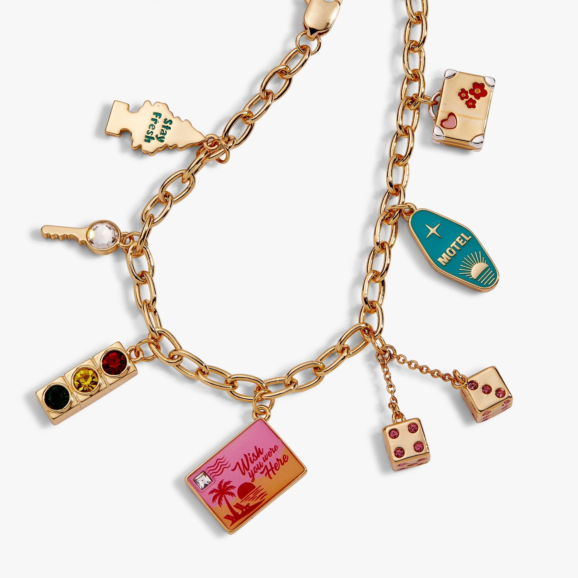 Road Trip Multi-Charm Bracelet by ALEX AND ANI at Shirley Shoppe