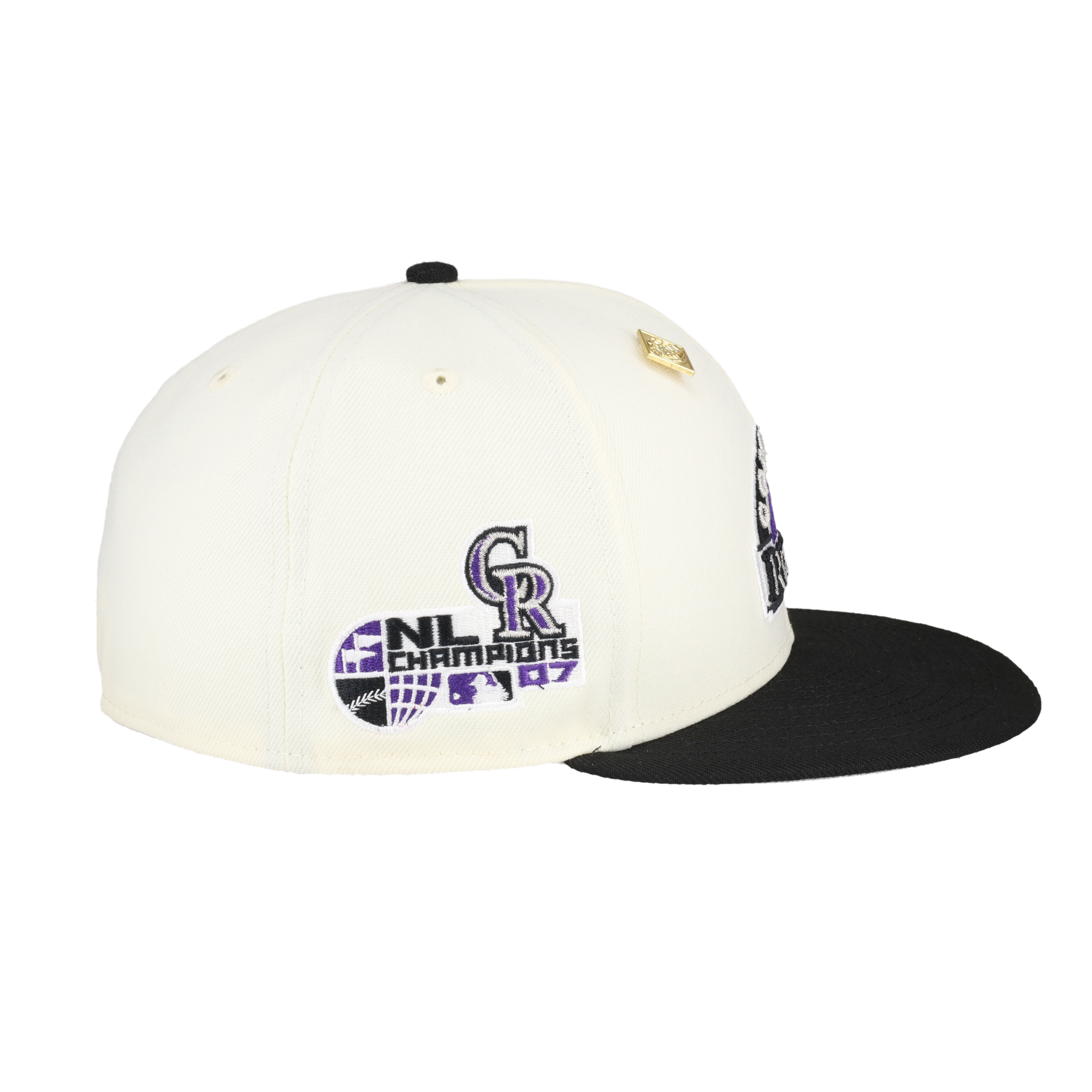Colorado Rockies Chrome Crown Collection 2007 Champions Fitted Hat