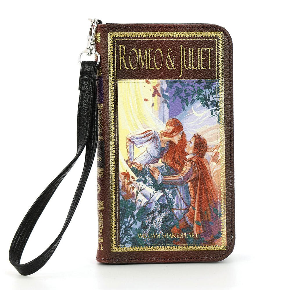 Romeo And Juliet Book Wallet Wristlet by Quirks! at Shirley Shoppe