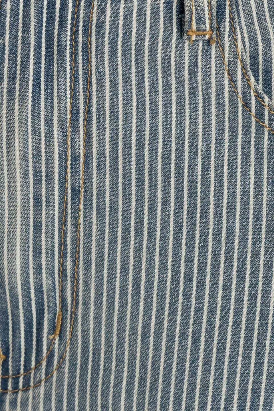 ROOFTOP ROMANCE DENIM PANTS by Flying Tomato at Shirley Shoppe