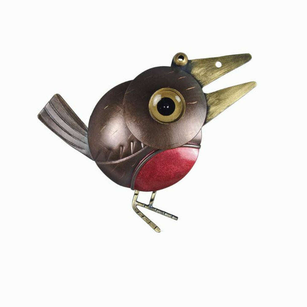 Round Robin Brooch by Chickenscratch