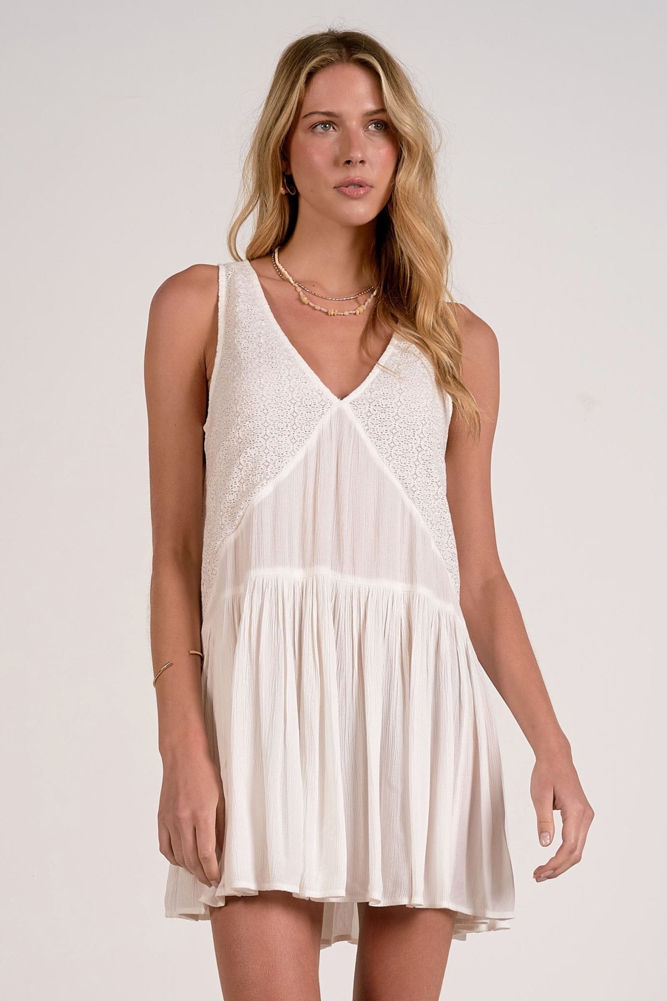 Rowan Dress Off White by Shop Elan at Shirley Shoppe