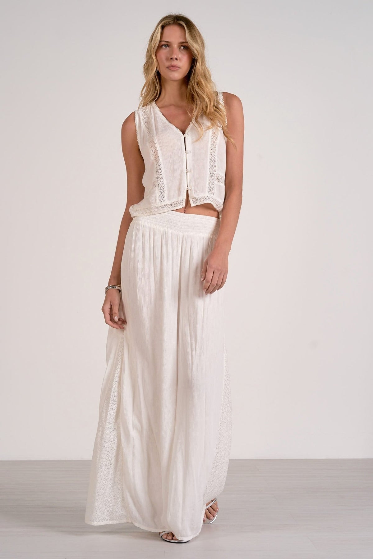Rowie Pant Off White by Shop Elan at Shirley Shoppe