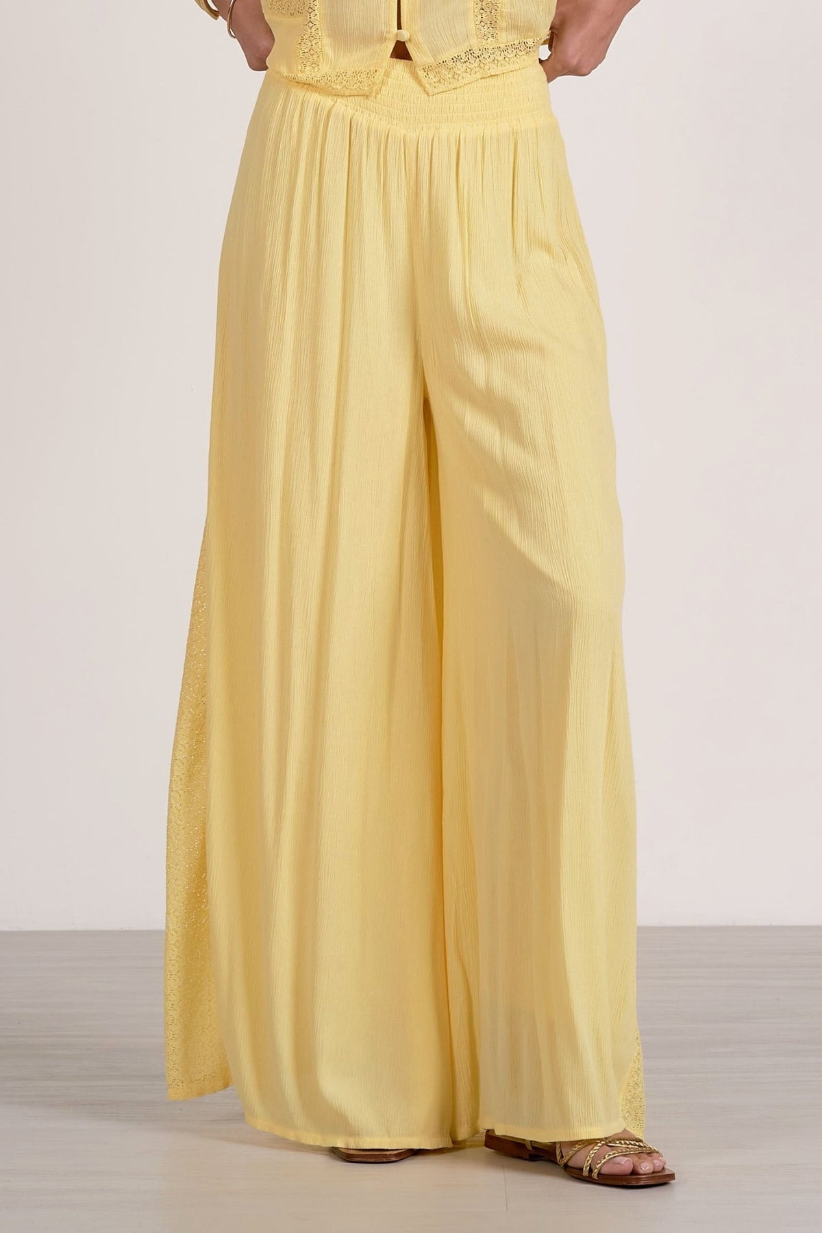 Rowie Pant Vanilla by Shop Elan at Shirley Shoppe