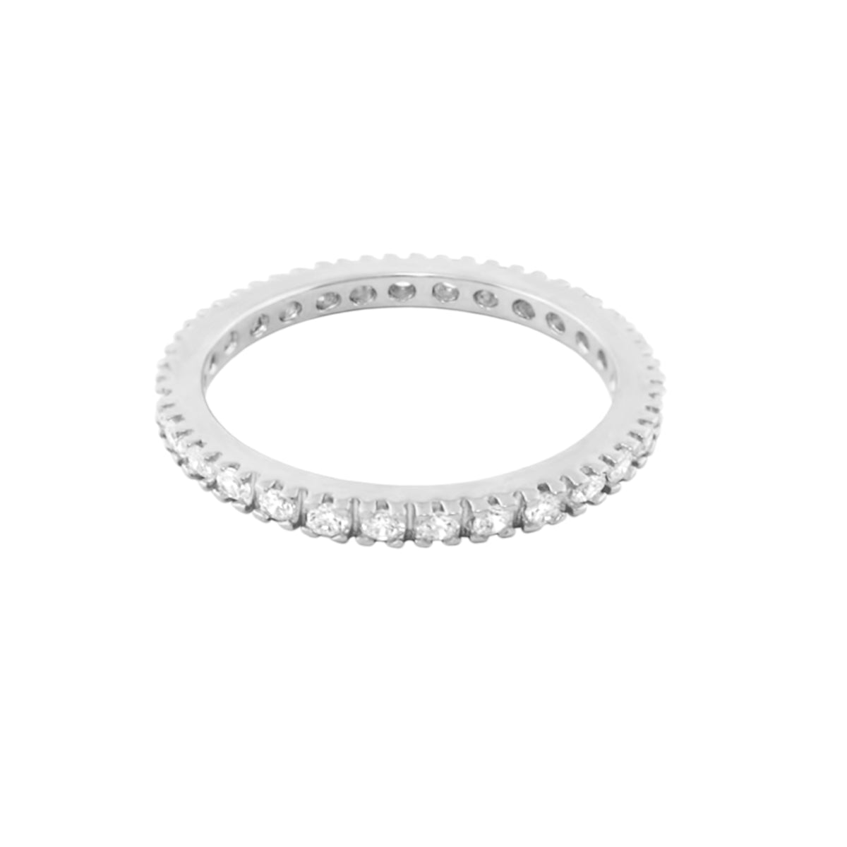 Glamour Pave Eternity Band