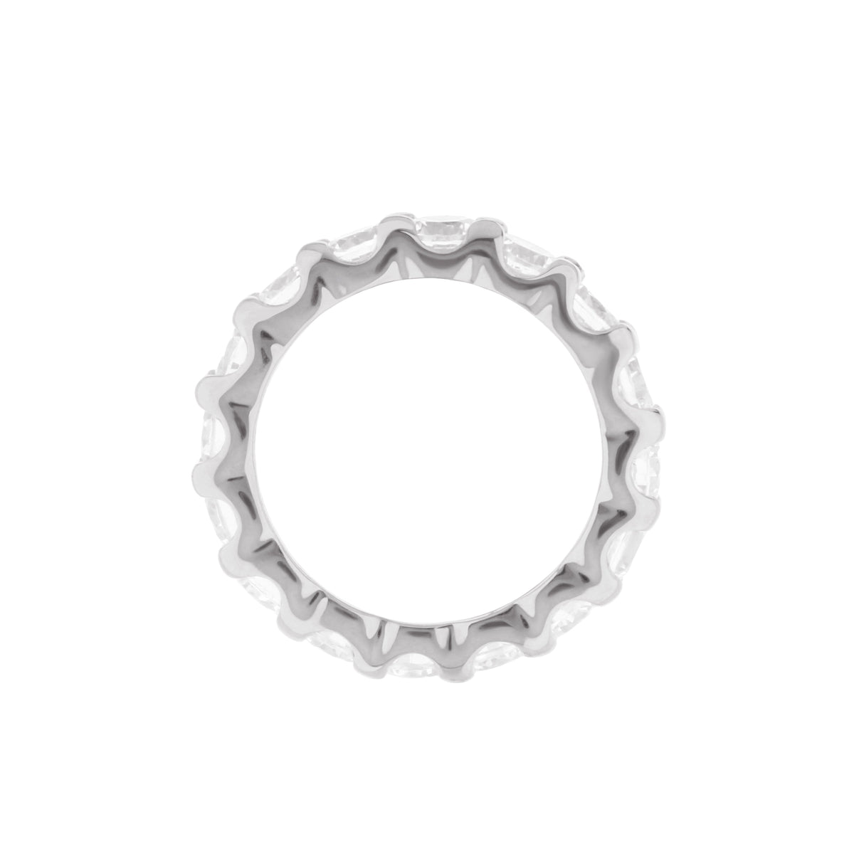 925 Eternity Band — Bar-Set Princess