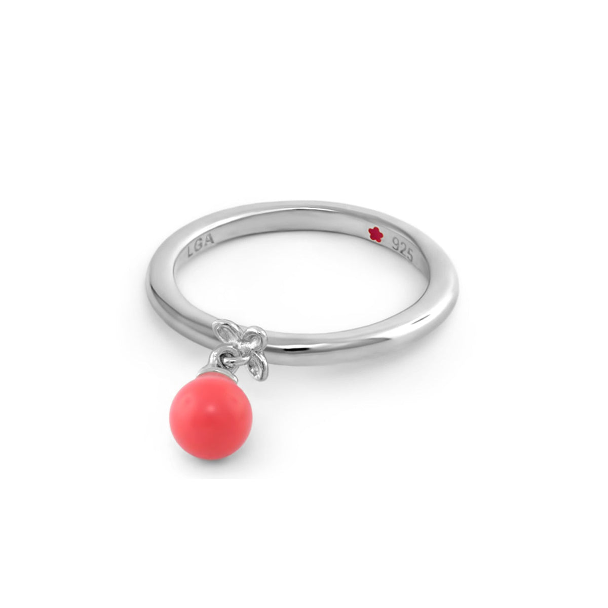 Layers of Love Stackable Ring — Single Dangle