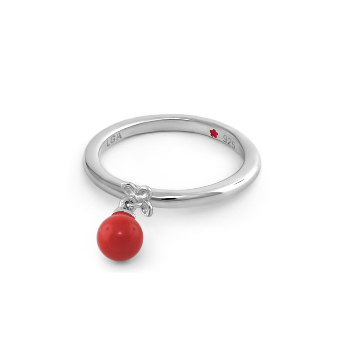 Layers of Love Stackable Ring — Single Dangle