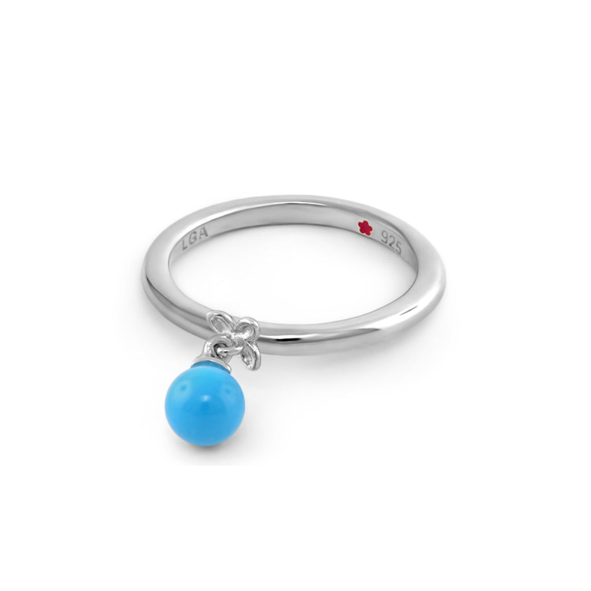 Layers of Love Stackable Ring — Single Dangle