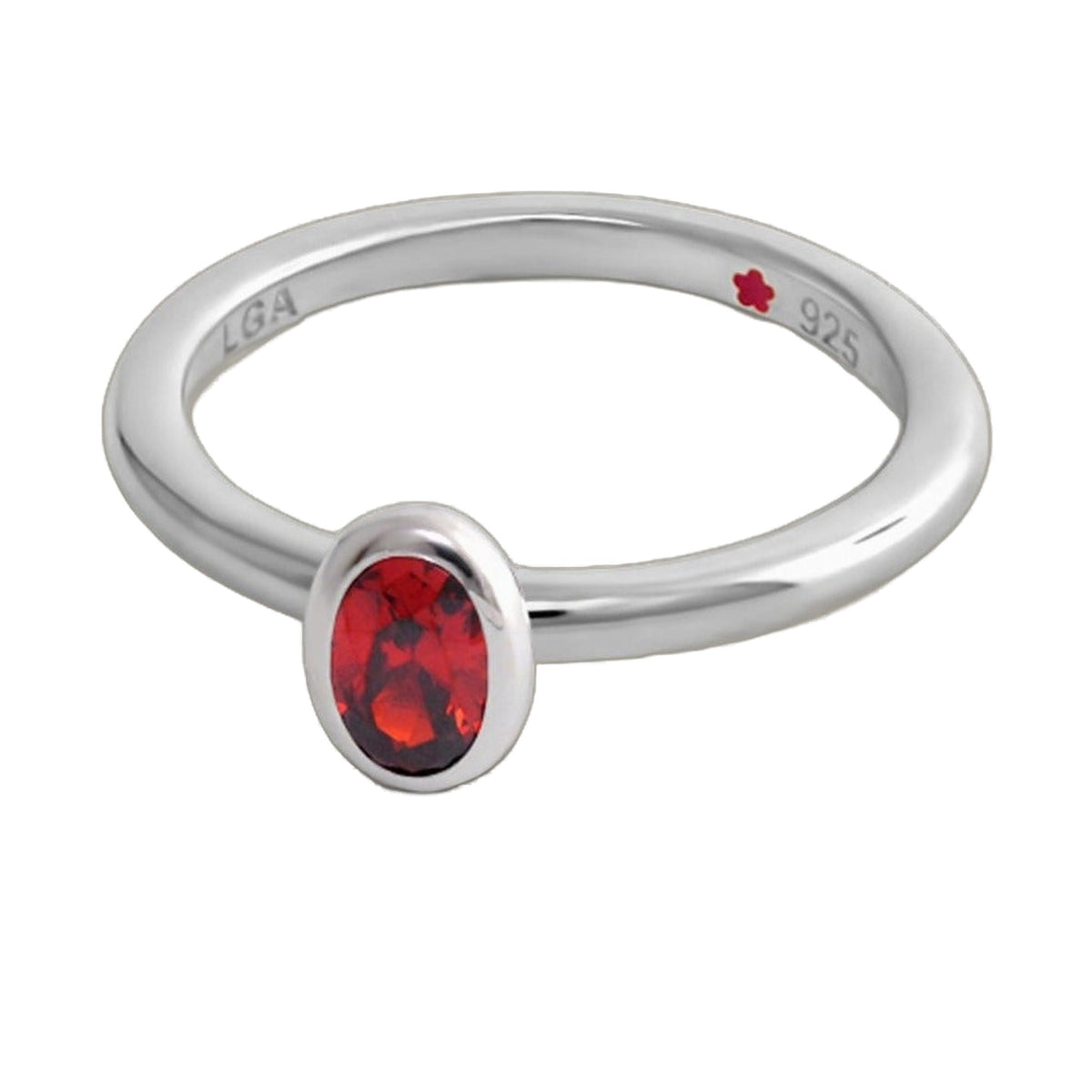 Layers of Love Stackable Ring — Oval Bezel