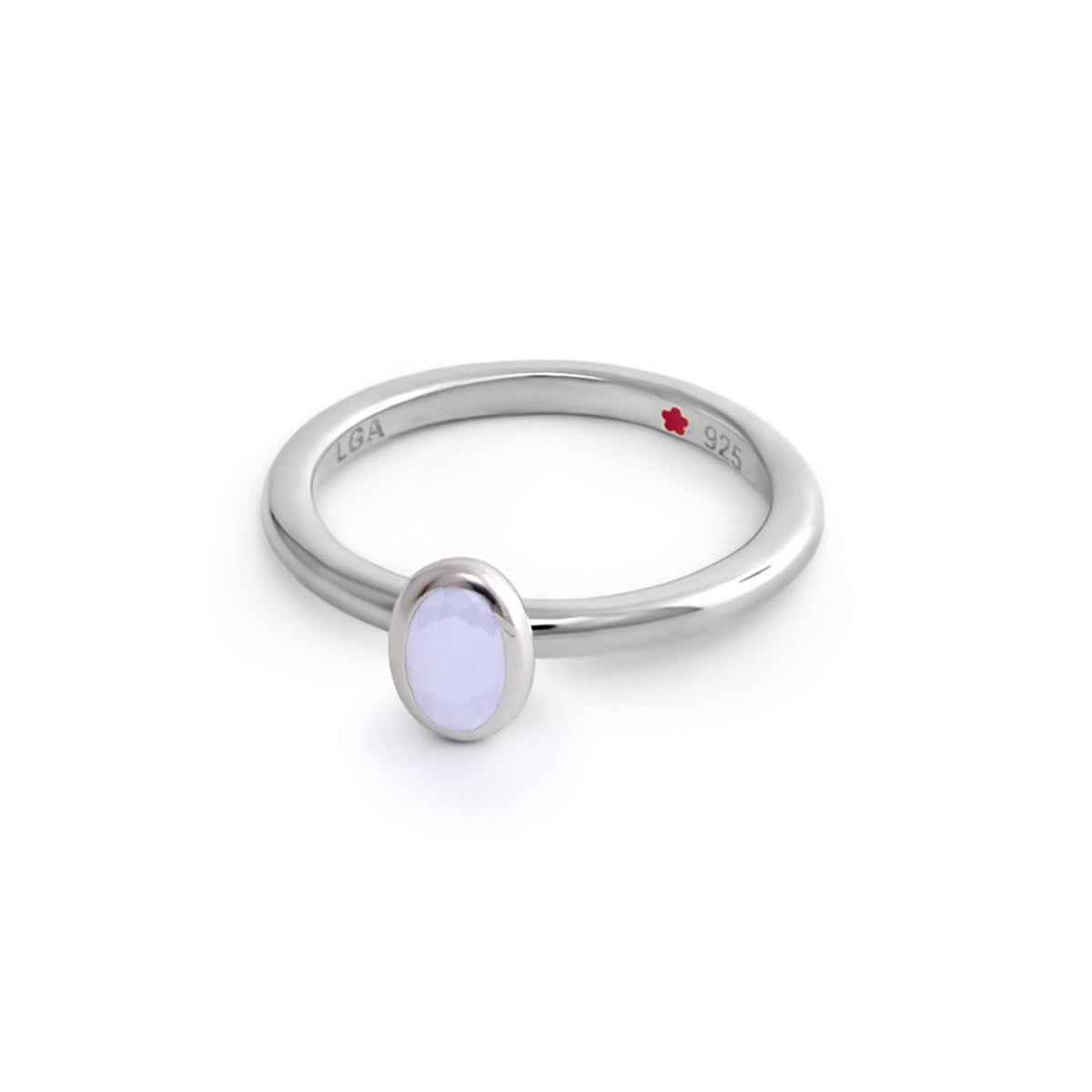 Layers of Love Stackable Ring — Oval Bezel