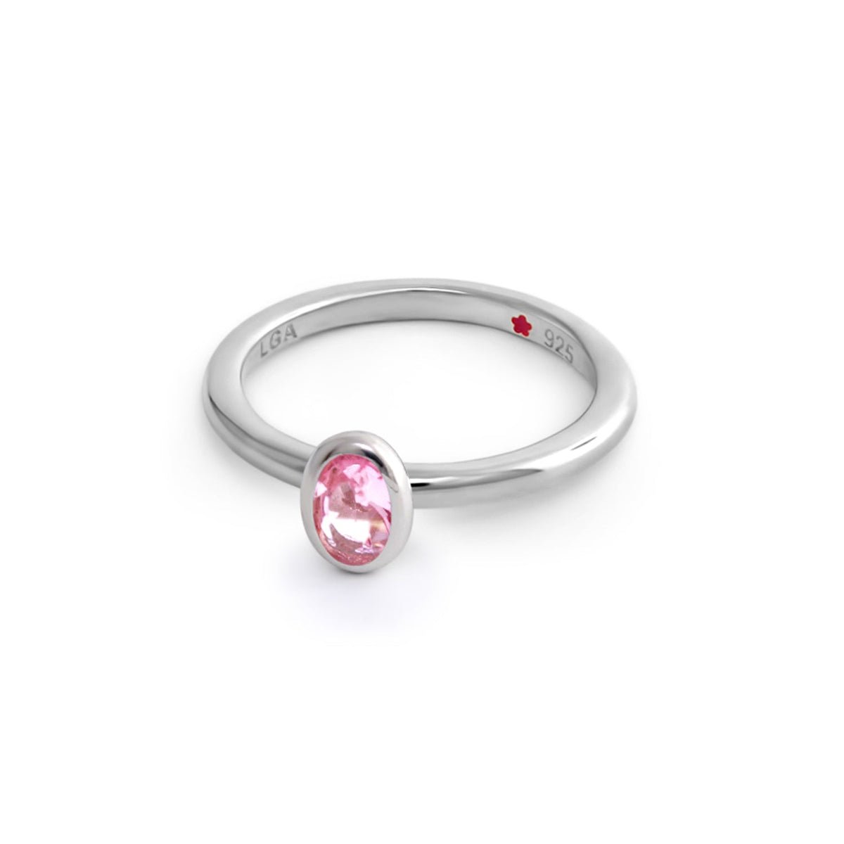 Layers of Love Stackable Ring — Oval Bezel