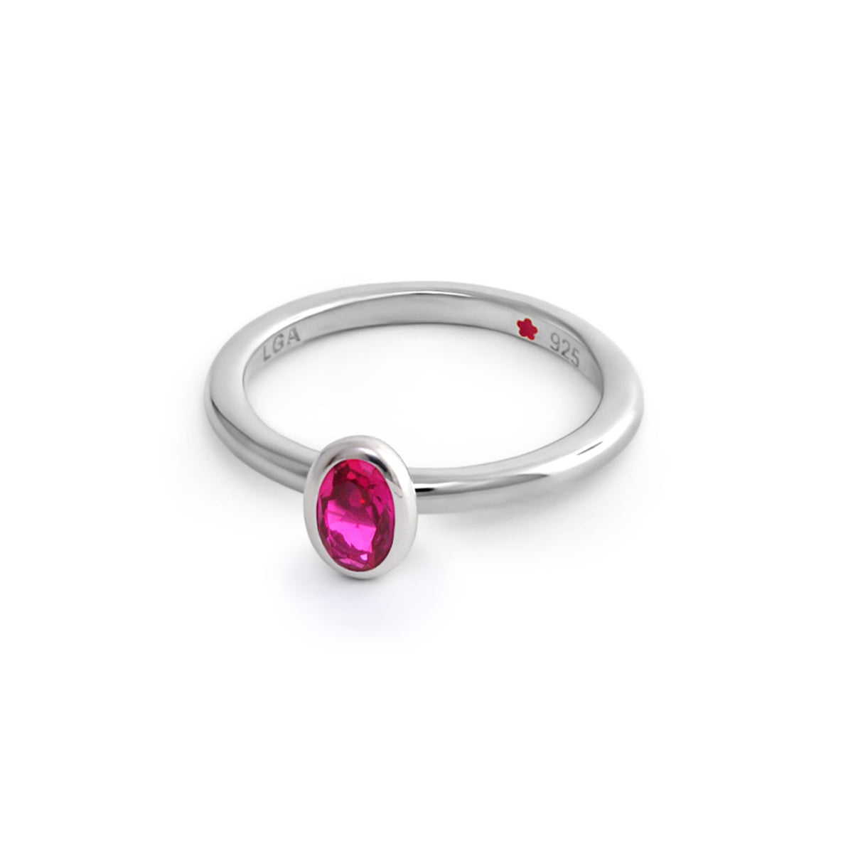 Layers of Love Stackable Ring — Oval Bezel