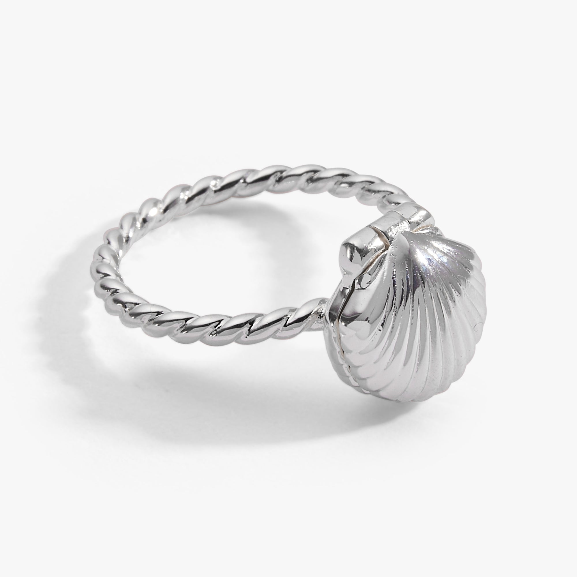 Salt + Sea 'Seashells Are Love Letters In The Sand' Locket Ring by ALEX AND ANI at Shirley Shoppe