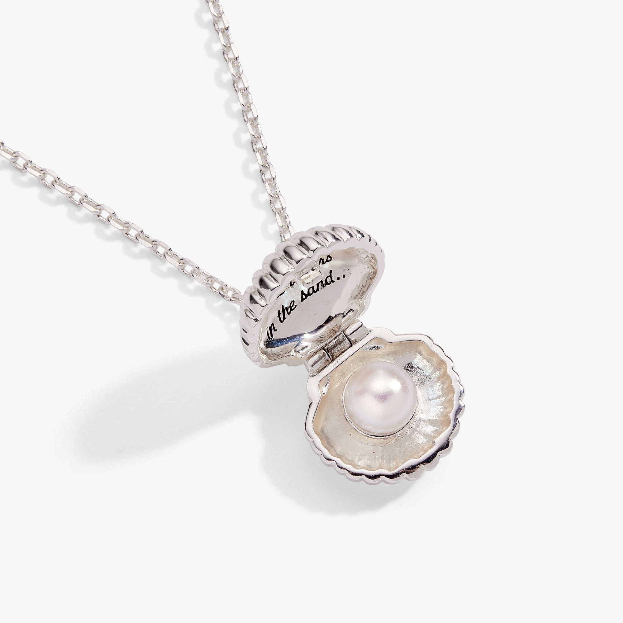 Salt + Sea 'Seashells Are Love Letters In The Sand' Seashell Locket Pendant by ALEX AND ANI at Shirley Shoppe