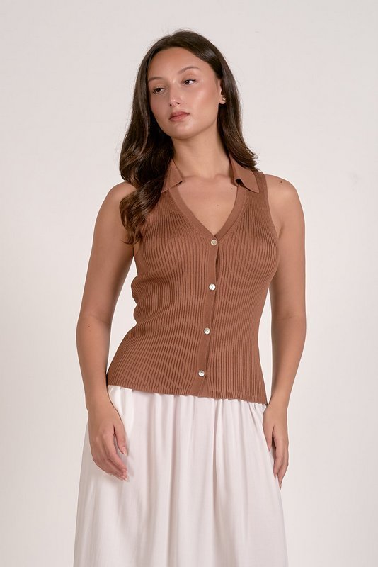 Sandy Sweater Vest by Shop Elan at Shirley Shoppe