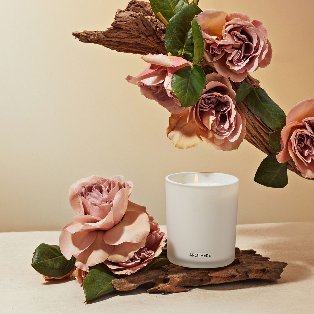 Santal Rock Rose Classic Candle by APOTHEKE at Shirley Shoppe