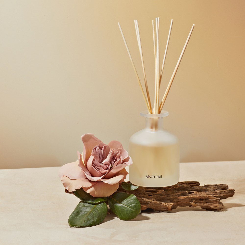 Santal Rock Rose Reed Diffuser by APOTHEKE at Shirley Shoppe