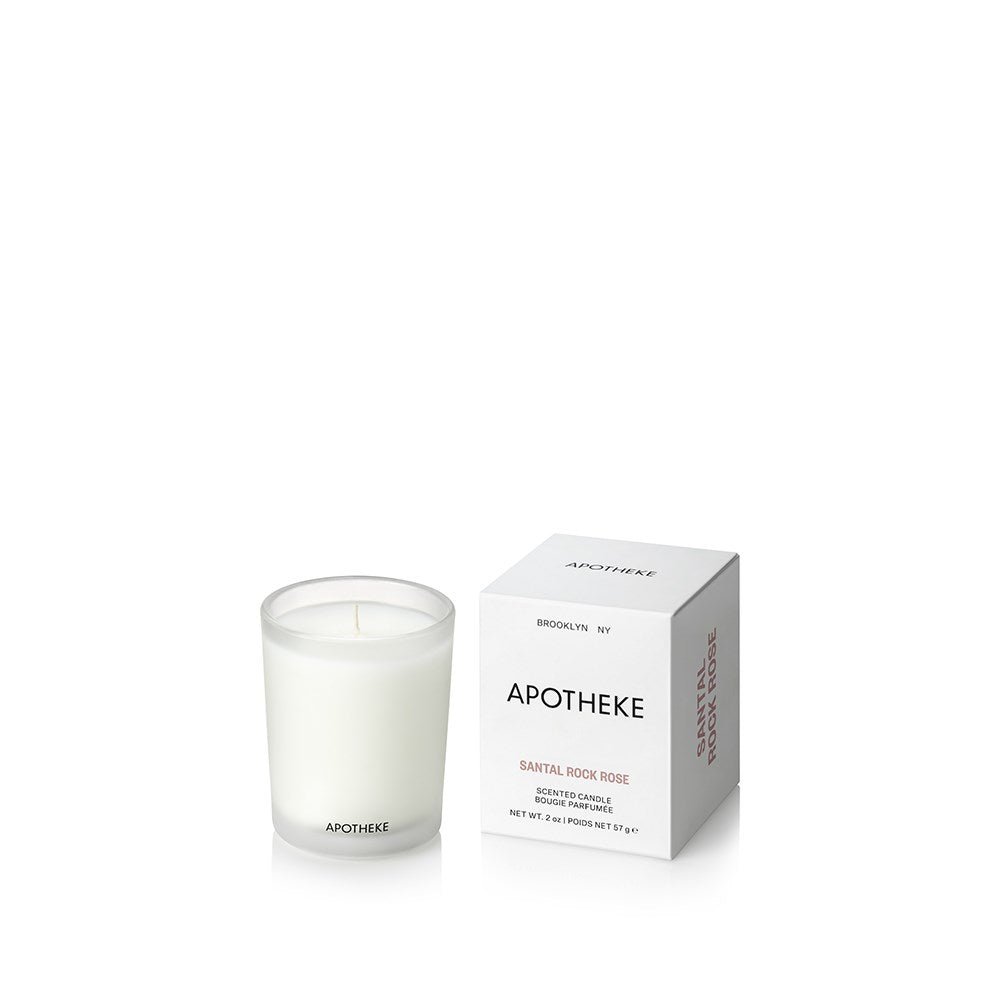 Santal Rock Rose Votive Candle by APOTHEKE at Shirley Shoppe