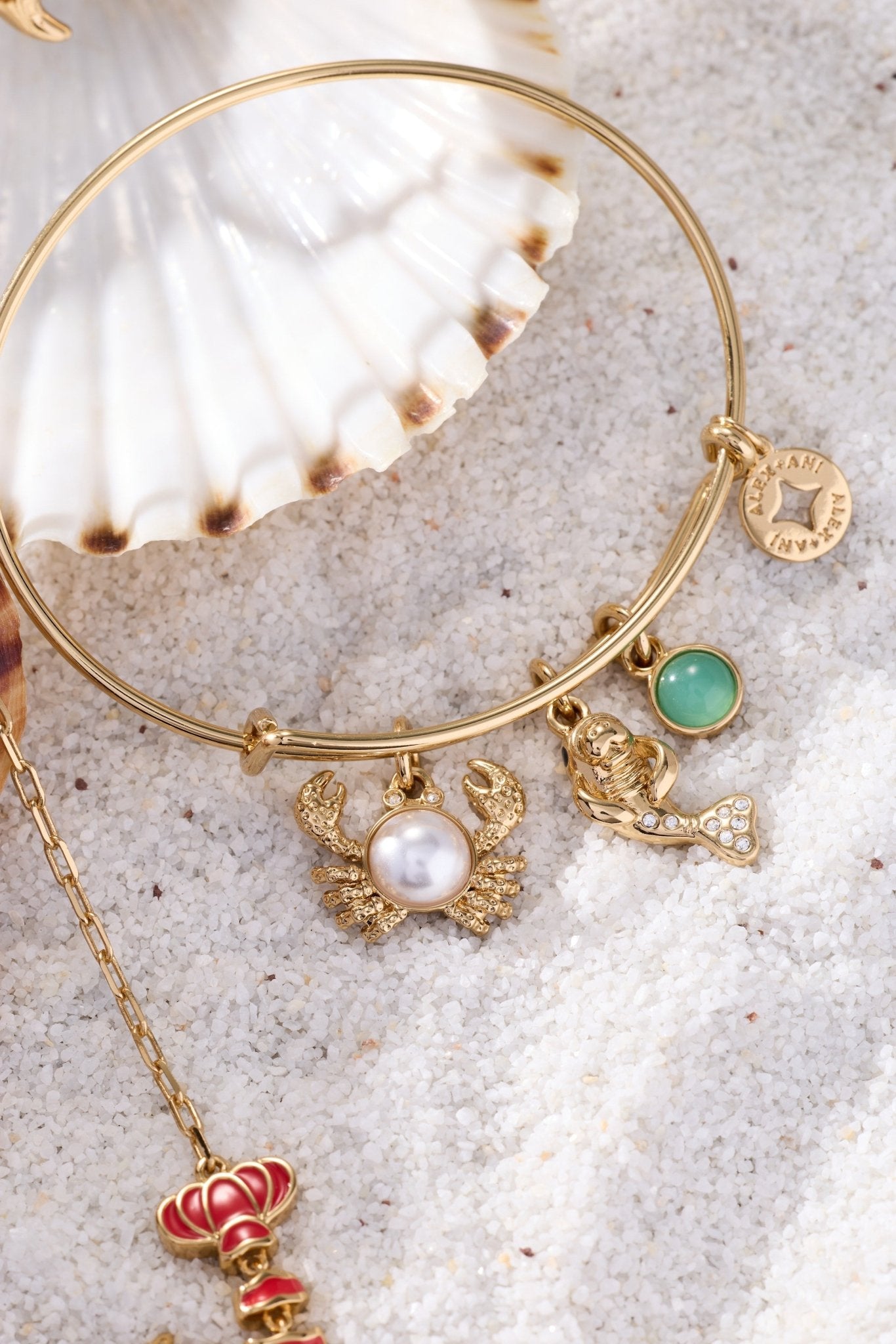 Sea Creature Multi Charm Bangle by ALEX AND ANI at Shirley Shoppe
