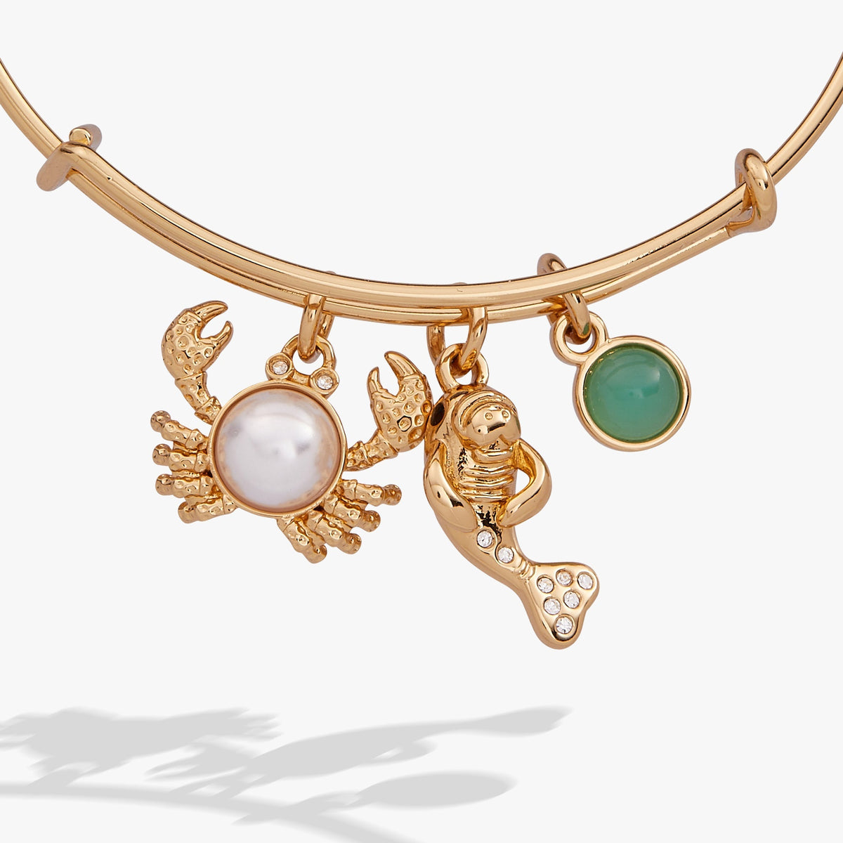 Sea Creature Multi Charm Bangle by ALEX AND ANI at Shirley Shoppe