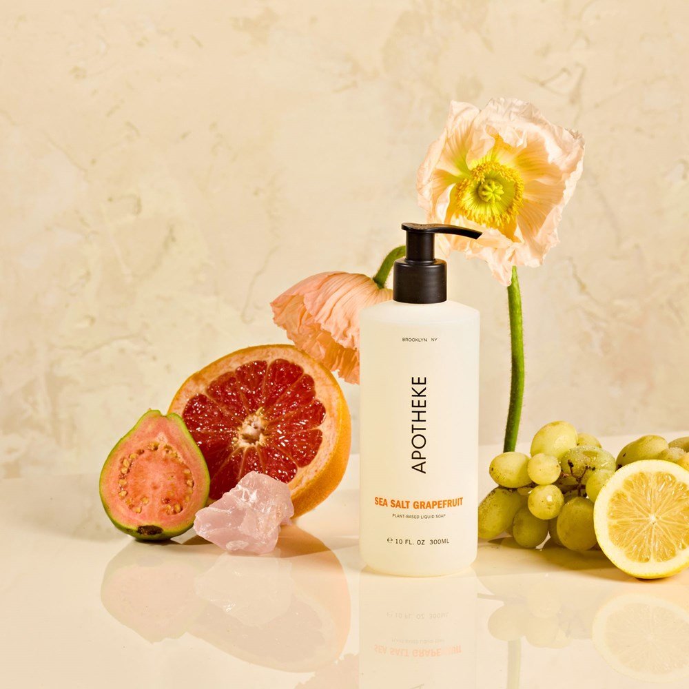 Sea Salt Grapefruit Liquid Soap by APOTHEKE at Shirley Shoppe