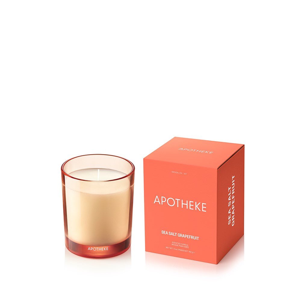 Sea Salt Grapefruit Petite Candle by APOTHEKE at Shirley Shoppe
