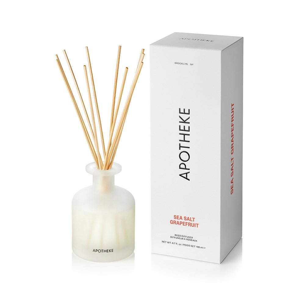 Sea Salt Grapefruit Reed Diffuser by APOTHEKE at Shirley Shoppe