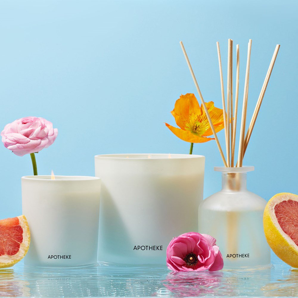 Sea Salt Grapefruit Reed Diffuser by APOTHEKE at Shirley Shoppe