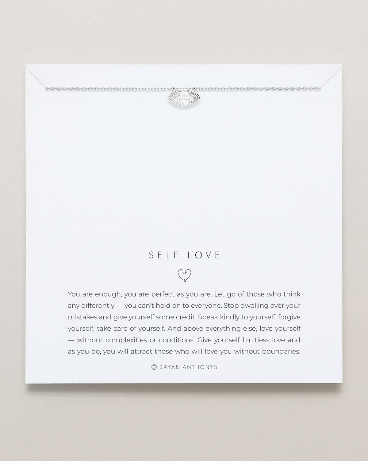 Self Love Marquise Necklace by Bryan Anthonys at Shirley Shoppe