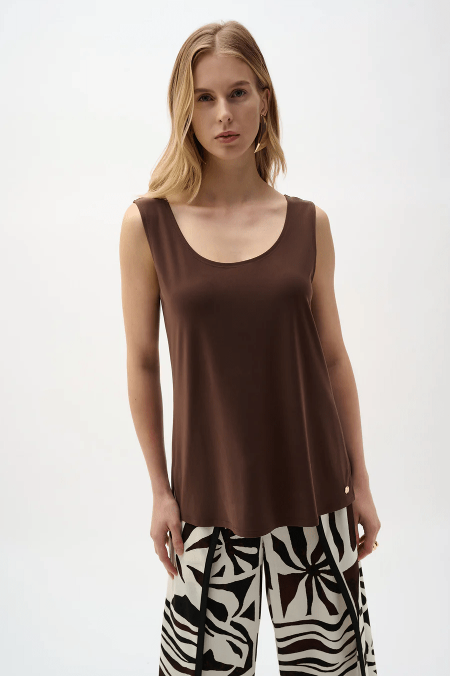 Silky Knit Scoop Neck Camisole by Joseph Ribkoff at Shirley Shoppe