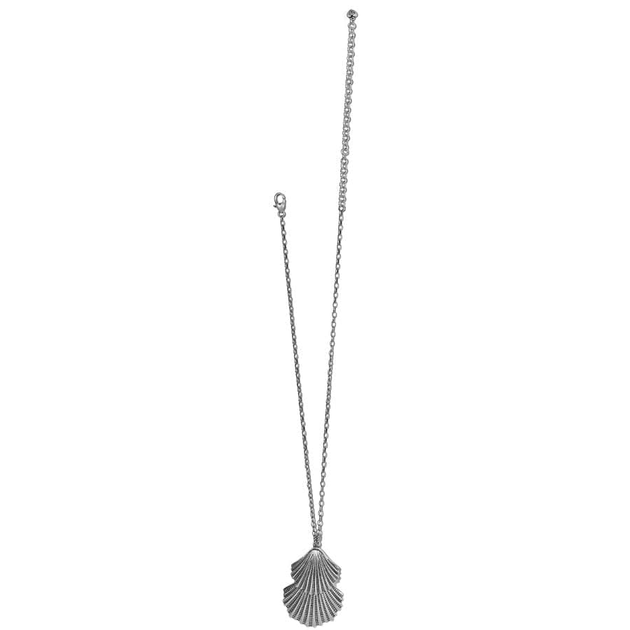 Silver Shells Two Tier Necklace