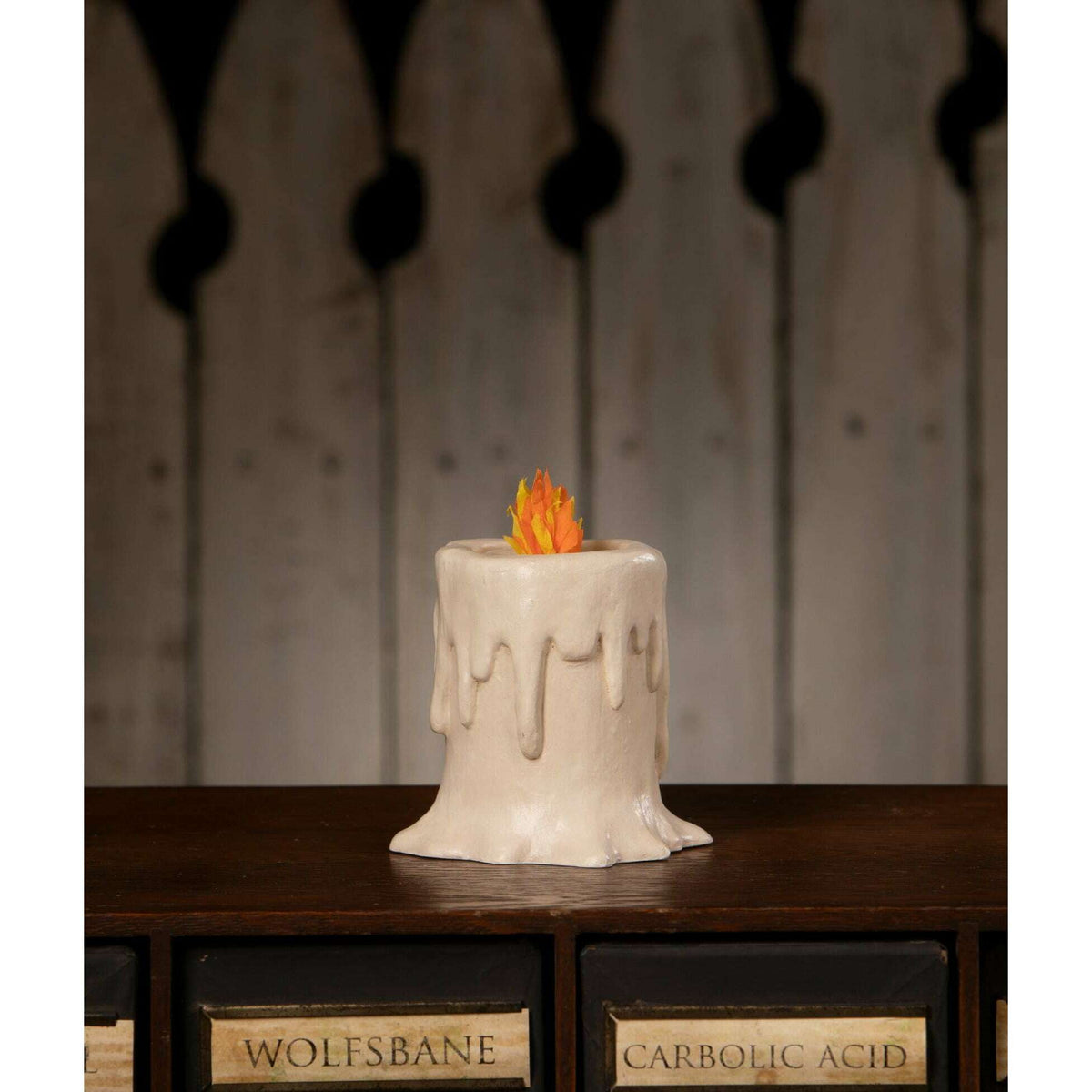 Small Flam'in Candle Luminary Halloween Decor by Bethany Lowe Designs