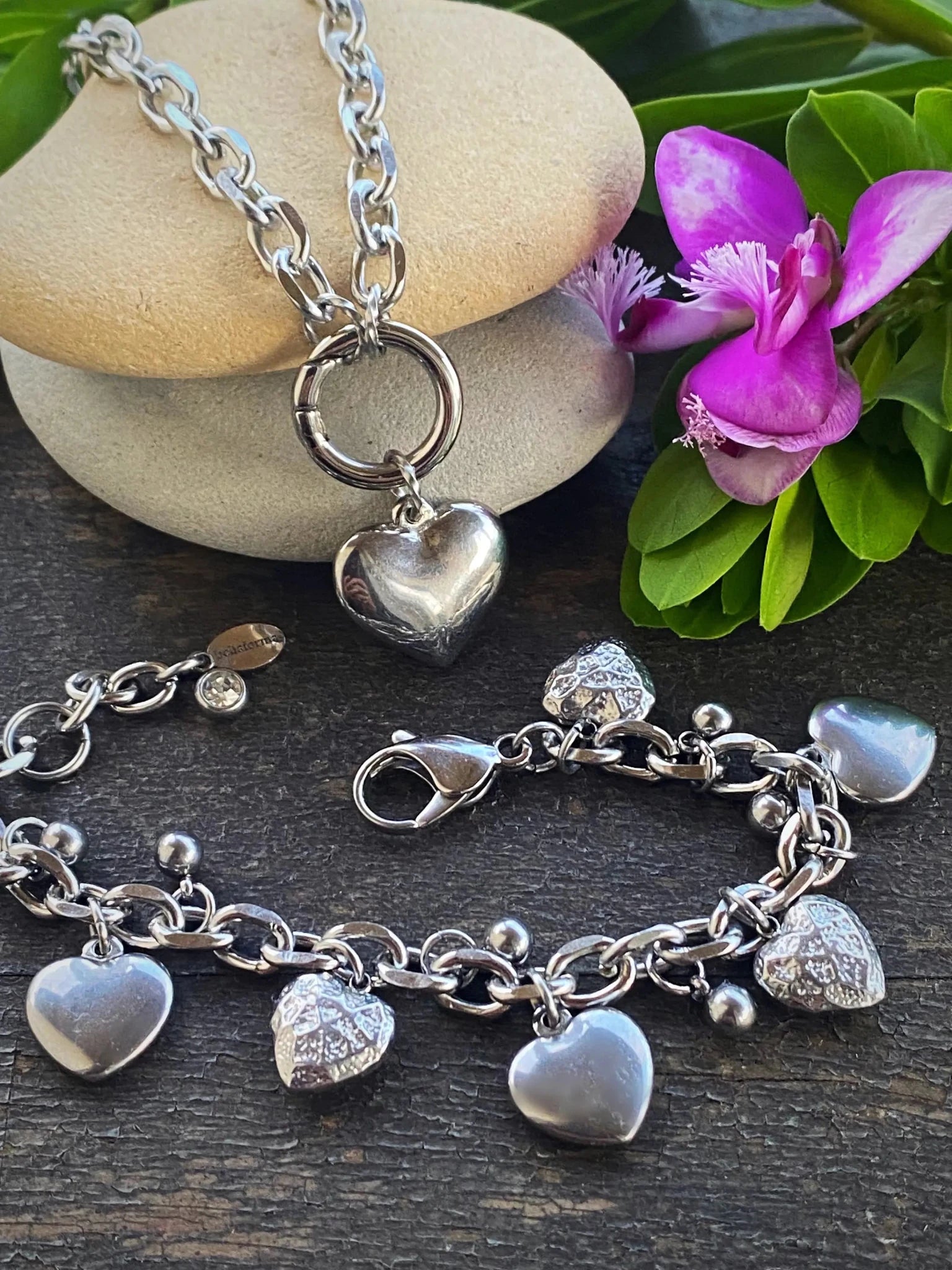 SOFIA HEART BRACELET by Bellaforma Jewelry at Shirley Shoppe