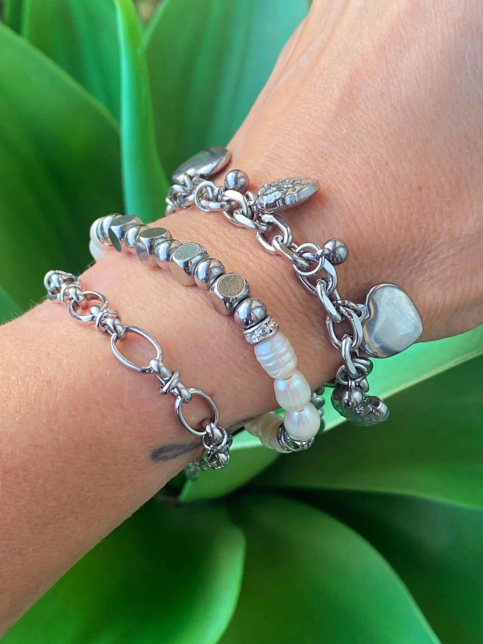 SOFIA HEART BRACELET by Bellaforma Jewelry at Shirley Shoppe