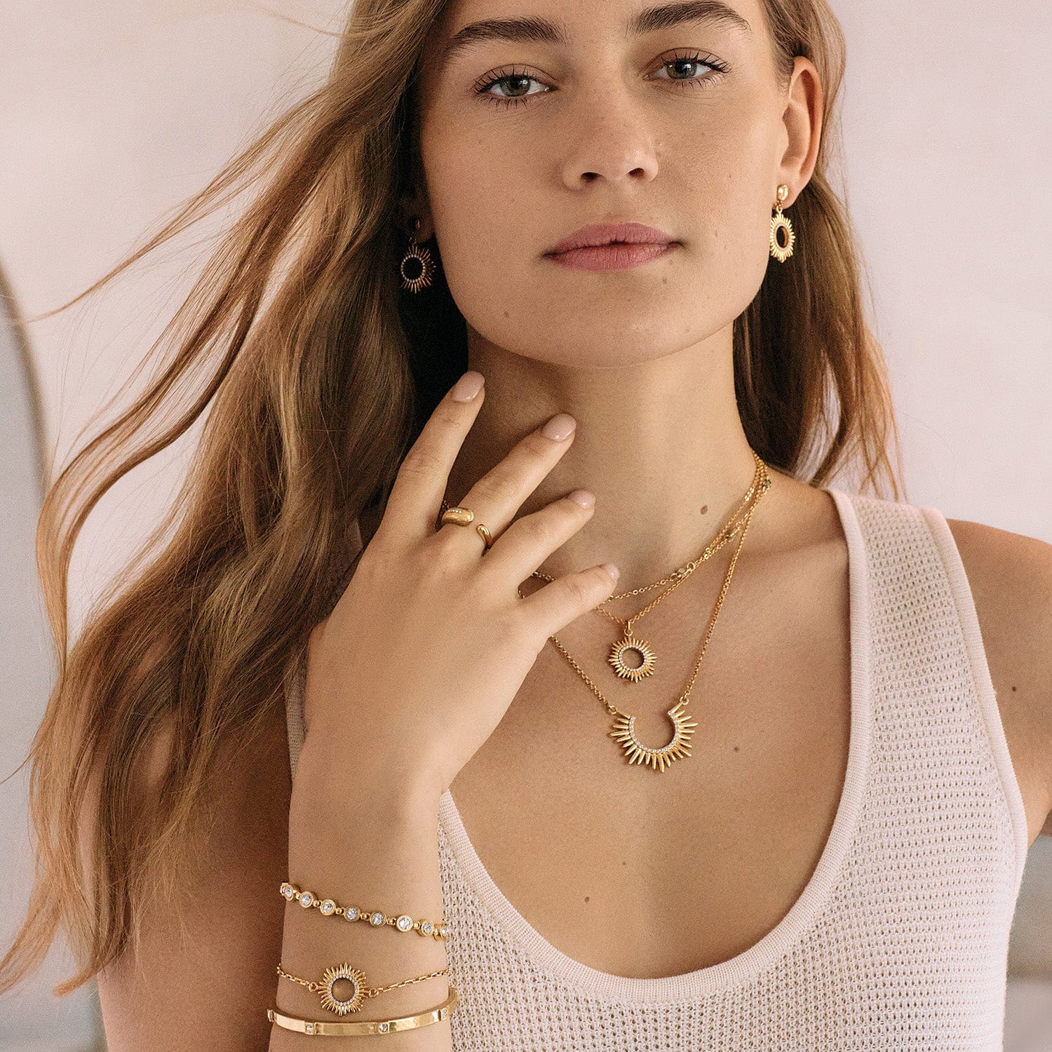 Solara Post Drop Earrings