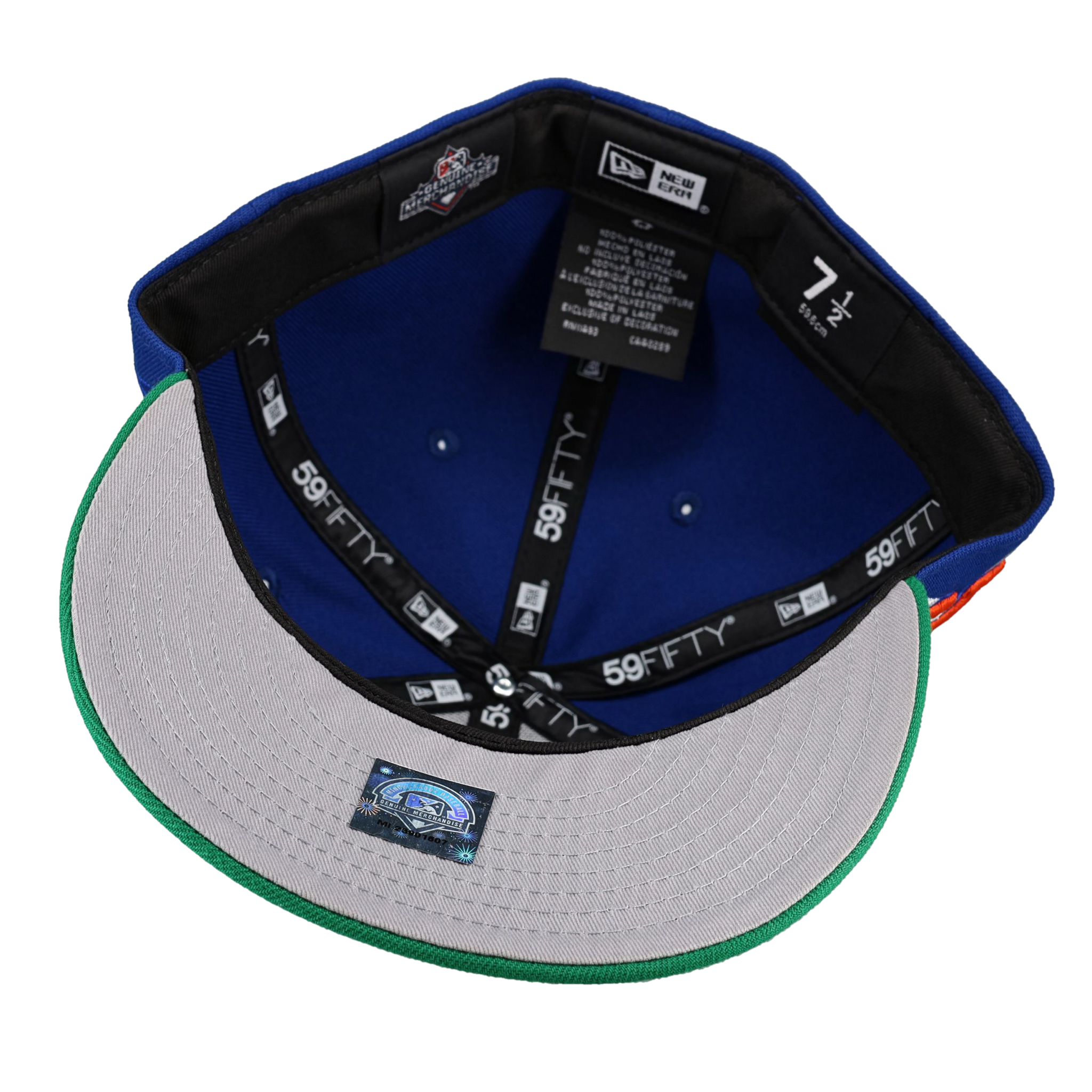 Sugar Land Space Cowboys Blue Big "H" Patch 59Ffity Fitted Hat