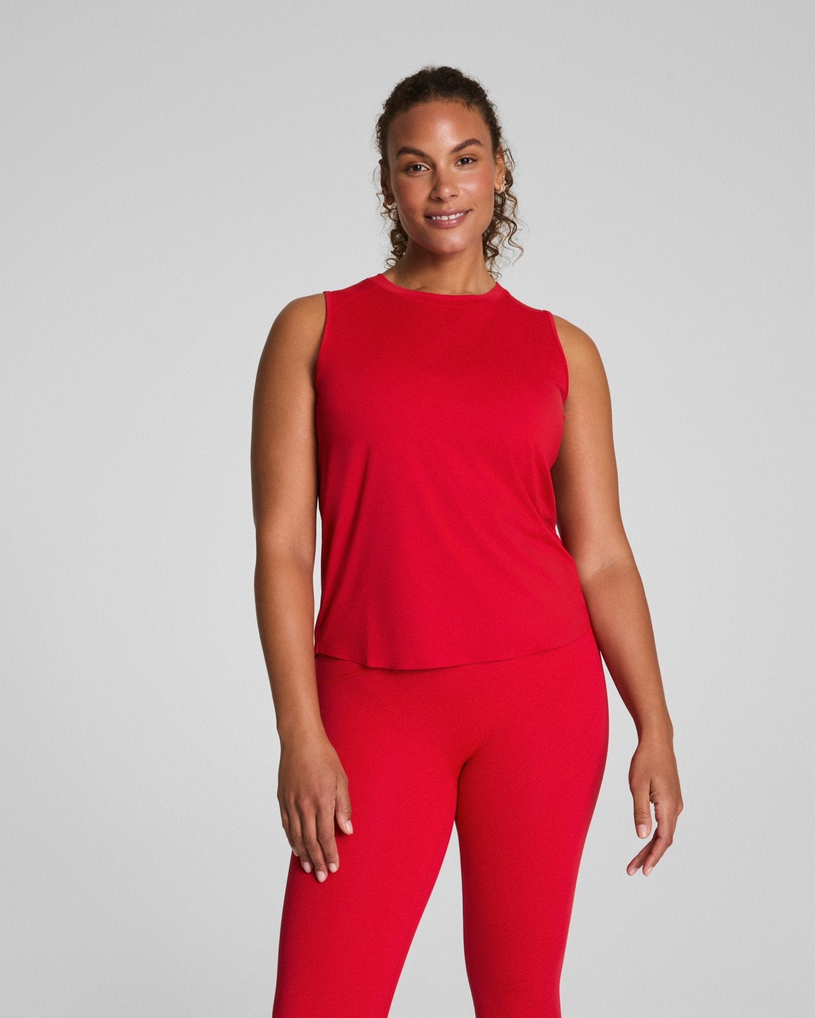 SPANX® Activate High Neck Tank | Spanx Red by Spanx at Shirley Shoppe